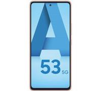 Samsung Galaxy A53 5G SM-A536B 16,5 cm (6.5") Double SIM hybride Android 12 USB Type-C 6 Go 128 Go 5000 mAh Pêche