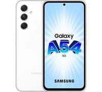 Samsung Galaxy A54 5G 16,3 cm (6.4") Double SIM hybride Android 13 USB Type-C 8 Go 128 Go 5000 mAh Blanc