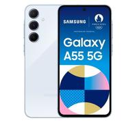 Smartphone Samsung Galaxy A55 5G 256Go Bleu ciel