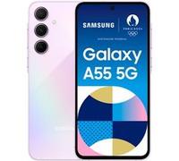 Samsung Galaxy A55 5G 128 Go Rose Lilas