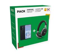 Smartphone Samsung Pack Galaxy A57 6.7" 5G Nano SIM 128 Go Gris + Casque sans fil Lacoste