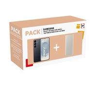 Smartphone Samsung Pack Galaxy S25 6,2"" 5G Nano SIM 128 Go Noir Absolu + Batterie externe Galaxy 10000 mAh Beige