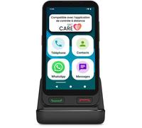 SPC ZEUS 2 - Smartphone Senior 5"" compatible app gestion et localisation à distance, Mode Facile, boutons physiques et icônes XXL