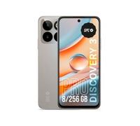 SPC Discovery 3 Pro - Smartphone 6,7 po IPS 120Hz | Mémoire Interne 256GB, RAM 8GB | Triple caméra IA 50MP, Avant 32MP | NFC, eSIM | Android 14 | Batterie 5000mAh à Charge Rapide - Couleur Lunar Mist