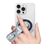 Smartphone Stand - Strong Hold Aluminum Alloy Phone Holder - Filming Aid | Cell Phone Mount Stand With Magnet VideoCall Live-Streaming Film Recording NavigationEntertainment TableDashboard