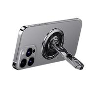 Smartphone Stand - Strong Hold Aluminum Alloy Phone Holder - Filming Aid | Cell Phone Mount Stand With Magnet VideoCall Live-Streaming Film Recording NavigationEntertainment TableDashboard