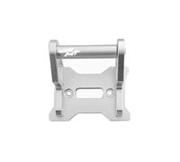 Smartphone Support Support De Téléphone Portable avec Plaque D'extension GPS Moto pour CFMOTO 450MT CF 450 MT450 2024-2025 D'extension Guidon(Argent2,12mm)