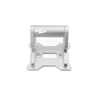 Smartphone Support Support De Téléphone Portable avec Plaque D'extension GPS Moto pour CFMOTO 450MT CF 450 MT450 2024-2025 D'extension Guidon(Argent2,22 mm)