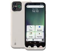 Smartphone tactile blanc - Doro - Doro Aurora A30 - 6 Go RAM - 128 Go de mémoire - Écran 6 1"" HD+ IPS