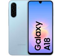 Smartphone tactile bleu clair - SAMSUNG - Galaxy A18 - Écran 6 7"" Super AMOLED Full HD+ - 128 Go - 4 Go RAM