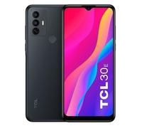 Smartphone - TCL - 30E - Double caméra - 64 Go - Lecteur d'empreintes digitales