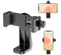 Smartphone Tripod Adapter Phone Holder for Tripod Vertical Smartphone Holder with Tripod Mount 1/4 Phone Clip