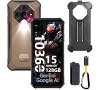 Smartphone - ULEFONE - Armor X16 - Android 15 - 12 Go/128 Go - Batterie 10360 mAh
