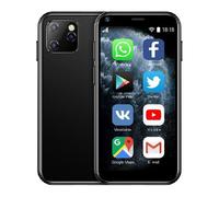 Smartphone Ultra Mince 2.5 Pouces Quad Core Bluetooth Wifi Dual SIM 1GB+8GB 3G + SD 16Go Noir YONIS