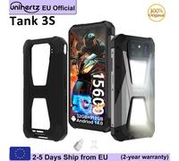Smartphone Unihertz 8849 Tank 3S 5G avec projecteur, Dimensity 8200, 32 Go + 512 Go, téléphone portable 15600 mAh, 66 W, appareil photo 50 MP, WiFi 6, NFC noir