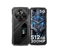 DOOGEE V40PRO Téléphone Portable Incassable 5G Android 14 36+512Go ROM 6 pouces 200MP Caméra WIFI6 NFC Smartphone Robuste - Argent