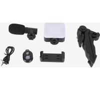 Smartphone Vidéo Kit Vlog LED FILL Light Trépied Micro Comtroller Réduction du bruit pour caméra de téléphone Ordinateur
