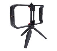 Smartphone Video Rig Stabilizer Case with Tripod Cold Shoe & 1/4" Screw