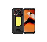 Smartphone WP53 Pro Noir : 6.52" HD,8Go+256Go, 11000mAh, Android 15, Dual SIM 4G,NFC, Empreinte digitale, Lampe de Camp, Téléphone Portable-388g