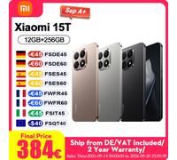Smartphone Xiaomi 15t 5g, version mondiale, corps mince de 7,5 mm, écran Amoled de 6,83", 120 Hz, processeur Mtk Dimensity 8400-Ultra, batterie de 5500 mAh, triple caméra Leica, sans chargeur Or rose