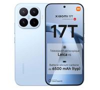 Smartphone Xiaomi 17T 5G 12Go Ram 512Go Bleu Écran 6.59"" AMOLED 6500 mAh Téléobjectif Leica 5x - Version globale