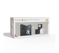 Smartphone Xiaomi Pack 17T 6,59" 5G Double nano SIM 256 Go Noir + Ecouteurs sans fil Redmi Buds 6 Play Noir + Hyper chargeur 67W conçu avec Leica
