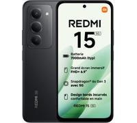 Smartphone XIAOMI Pack Redmi 15 256Go + Redmi Buds6 Active