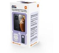 Smartphone XIAOMI Pack REDMI Note 15 Pro 5G 256Go Noir + Redmi buds 6 play blanc + coque incluse