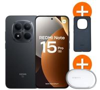 Smartphone XIAOMI Pack Redmi Note 15 Pro 5G 256Go Noir + Tag + Coque