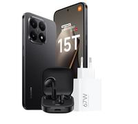 Smartphone Xiaomi Pack Smartphone Xiaomi 15T conçu avec Leica 256Go Noir + Chargeur 67W + écouteurs Redmi Buds 6 active noir