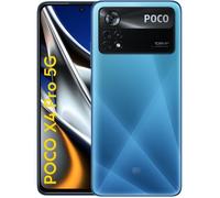 Smartphone Xiaomi Poco X4 Pro 256 Go Bleu - Écran AMOLED 120 Hz - 108 MP+8 MP+2 MP - Android 11