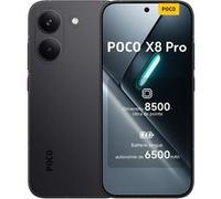 Smartphone Xiaomi POCO X8 Pro 5G 8Go RAM 512Go Noir 1.5K 120Hz AMOLED 6500mAh 100W 50MP Dimensity 8500-Ultra Noir