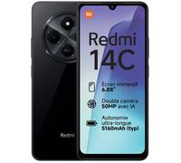 Xiaomi Redmi 14C 17,5 cm (6.88") Double SIM 4G USB Type-C 4 Go 128 Go 5160 mAh Noir