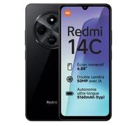 Smartphone - XIAOMI - Redmi 14C - 8 Go RAM - 256 Go - 4G-LTE Dual SIM - Noir