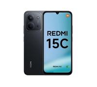 Smartphone Xiaomi Redmi 15C 4GB 128GB 6.9"" 120Hz Batería 6000mAh Carga Rápida 33W Negro Medianoche