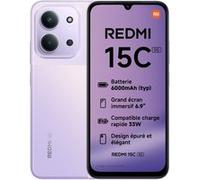 Xiaomi Redmi 15C 5G Dual SIM 256GB 4GB RAM Pourpre