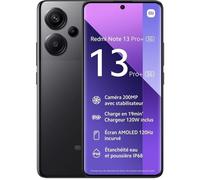 Xiaomi Redmi Note 13 Pro+ 16,9 cm (6.67") Double SIM 5G USB Type-C 8 Go 256 Go 5000 mAh Noir