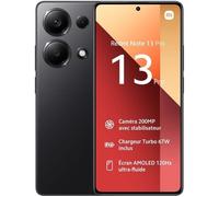 Xiaomi Redmi Note 13 Pro 16,9 cm (6.67") Double SIM hybride 4G USB Type-C 12 Go 512 Go 5000 mAh Noir