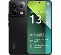 Xiaomi Redmi Note 13 Pro 5G 16,9 cm (6.67") Double SIM USB Type-C 8 Go 256 Go 5100 mAh Noir