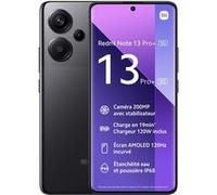 Xiaomi Redmi Note 13 Pro+ 16,9 cm (6.67") Double SIM 5G USB Type-C 8 Go 256 Go 5000 mAh Noir