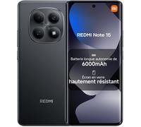 XIAOMI Redmi Note 15 Smartphone 8+256GB NFC, 6.77" FHD+ AMOLED Display, 108MP Super-Clear Camera, MediaTek Helio G100-Ultra, 6000mAh Battery, NO NFC, with Charger.(Black)
