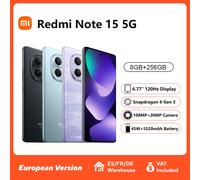 Xiaomi Redmi Note 15 8+256GB 6.77" 5G Midnight Black ITA