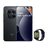 Smartphone Xiaomi Redmi Note 15 Pro 5G 6,83"" Double Nano SIM 256 Go Noir + Redmi Watch 5 Active