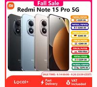 Xiaomi Redmi Note 15 Pro 5G Dual-SIM 256 Go Titane