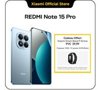 Smartphone - XIAOMI - REDMI Note 15 Pro - 8 Go RAM - 256 Go - Écran AMOLED 6,77 pouces