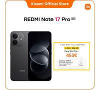 Smartphone - XIAOMI - Redmi Note 17 Pro 5G - 6Go RAM - 256Go - Noir