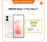 Smartphone - XIAOMI - Redmi Note 17 Pro Max 5G - 8Go RAM - 256Go - Blanc