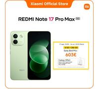 Smartphone - XIAOMI - Redmi Note 17 Pro Max 5G - 8Go RAM - 256Go - Vert