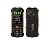Téléphone Portable 4G Antichoc Écran 2.6 Pouces Batterie 1500mAh SOS Dual SIM Noir YONIS