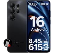 Smartphones DOOGEE Note56 X 24Go+64Go,Telephone Portable 6150mAh 6.56"" 90Hz 8MP Smartphone Pas Cher NFC GPS-Noir